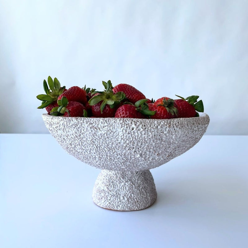 Sea Garden Footed Bowl