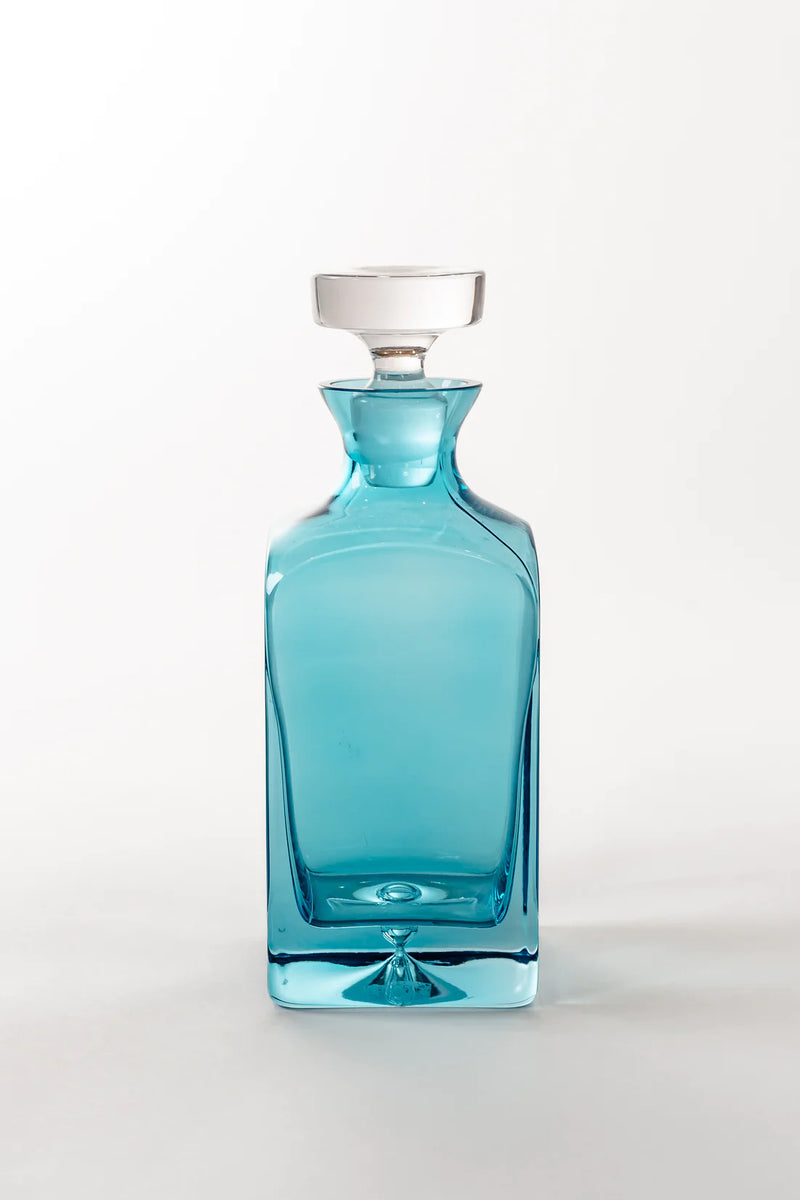 Estelle Colored Decanter - Heritage (Ocean Blue)