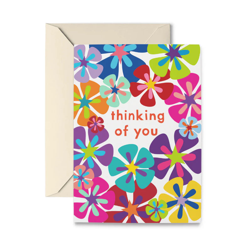 Floribunda Thinking of You Greeting Card
