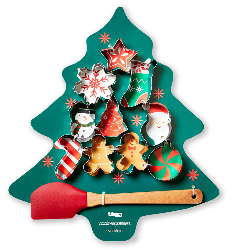 Cookie Cutter Spatula Set