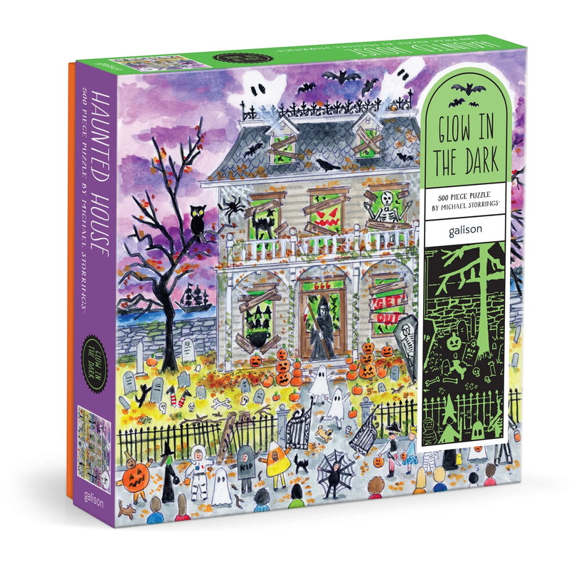 Michael Storrings Haunted House Glow in the Dark Puzzle