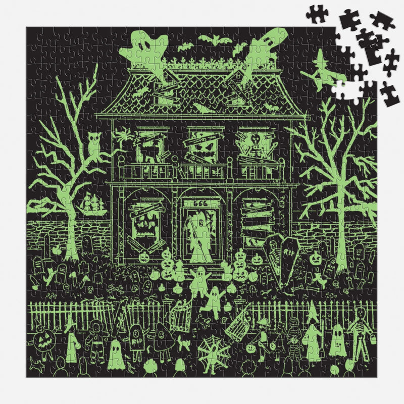 Michael Storrings Haunted House Glow in the Dark Puzzle