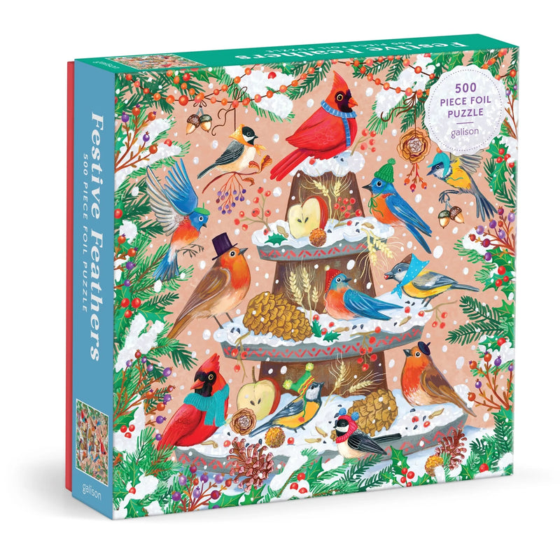 Festive Feathers Foil Puzzle