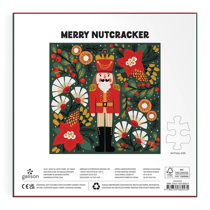 Merry Nutcracker Foil Puzzle