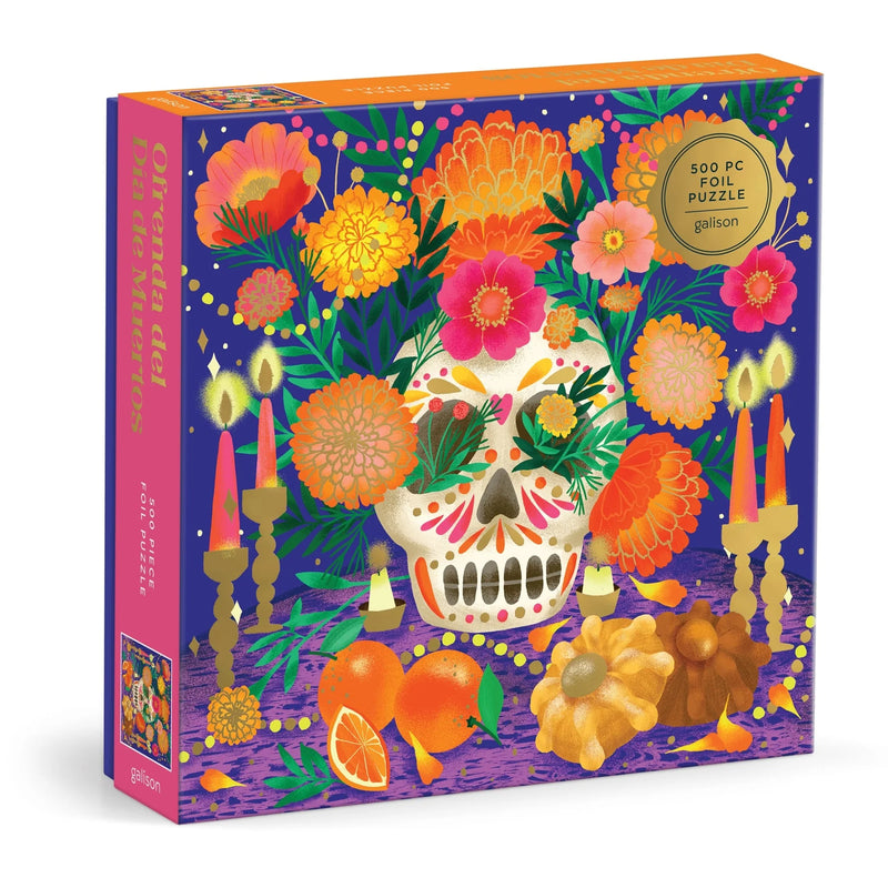 Ofrenda del Día de Muertos Foil Puzzle