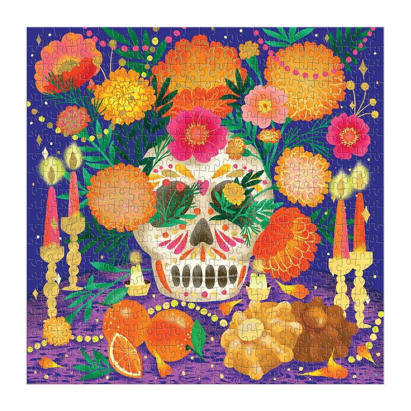 Ofrenda del Día de Muertos Foil Puzzle