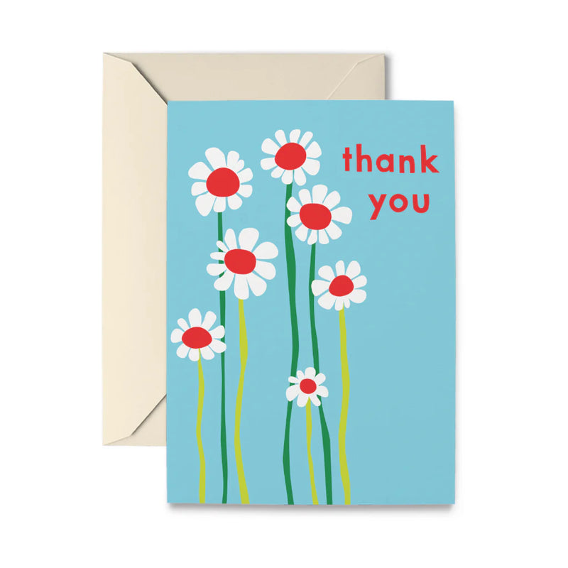 Thank You Floral Greeting Card
