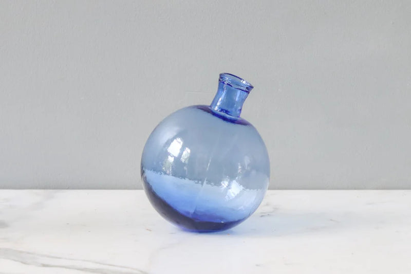 Sphere Bud Vase (Blue)