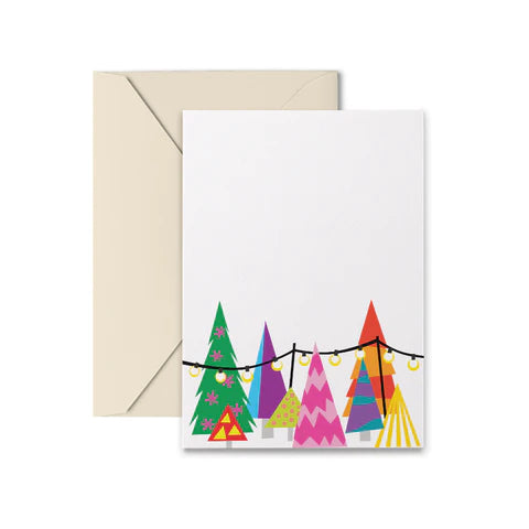 Happy Tree Lot Box of 10 Gift Tags w/ Envelopes