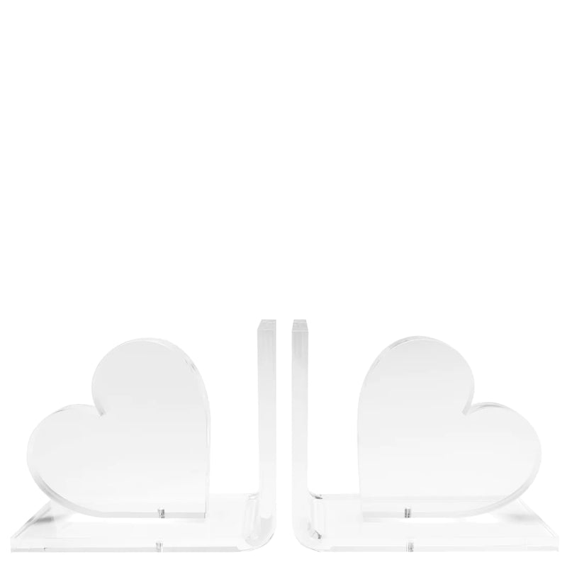 Bookends Clear Heart