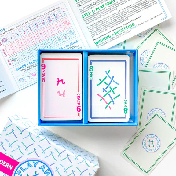 Play Away Mahjong Cards: Modern Edition