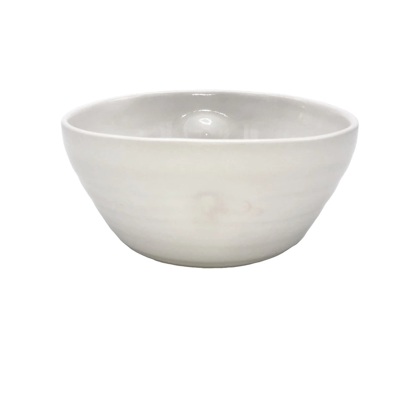 Pinch Cereal Bowl in White