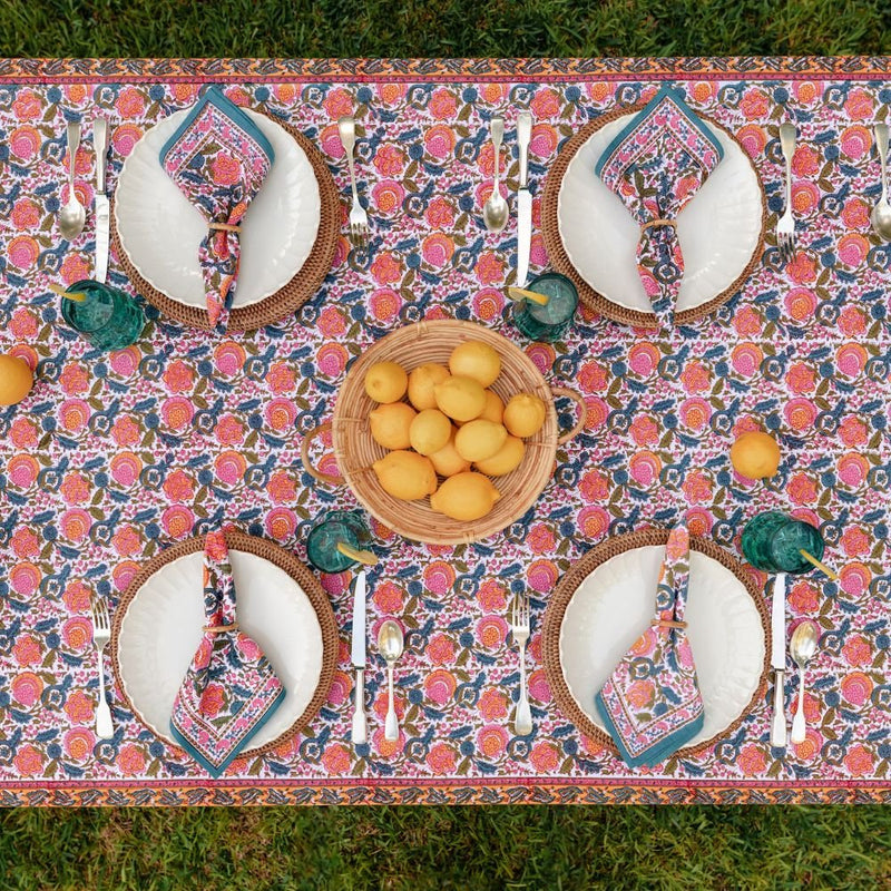 Jewel Blossom Tablecloth 60"x120"