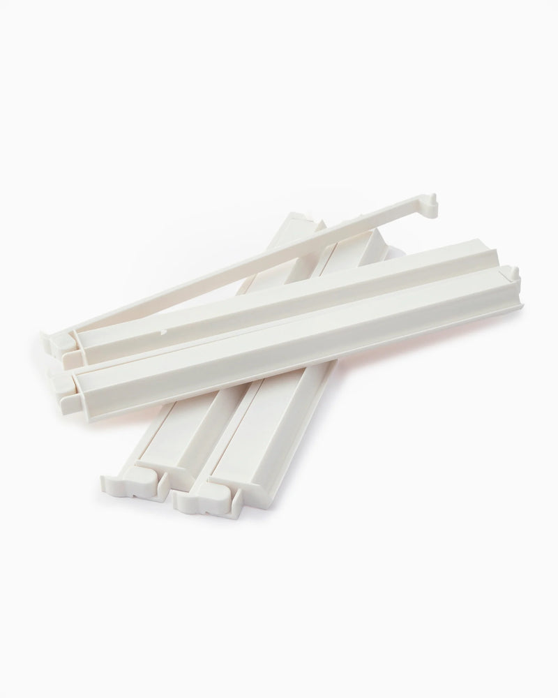 White Rack and Pusher Set