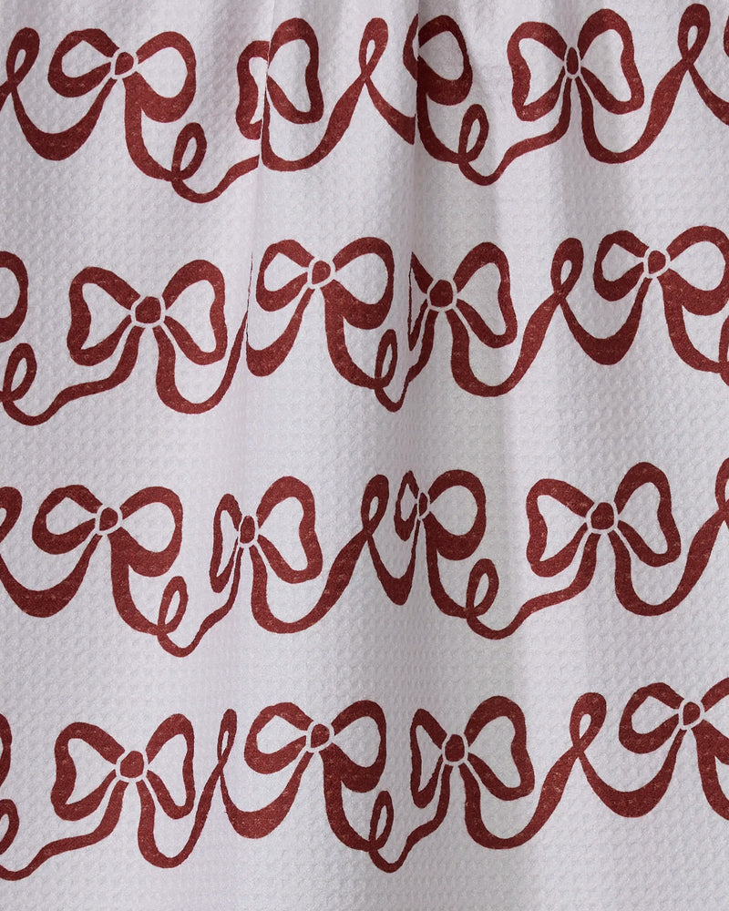 Joyful Bows Tea Towel