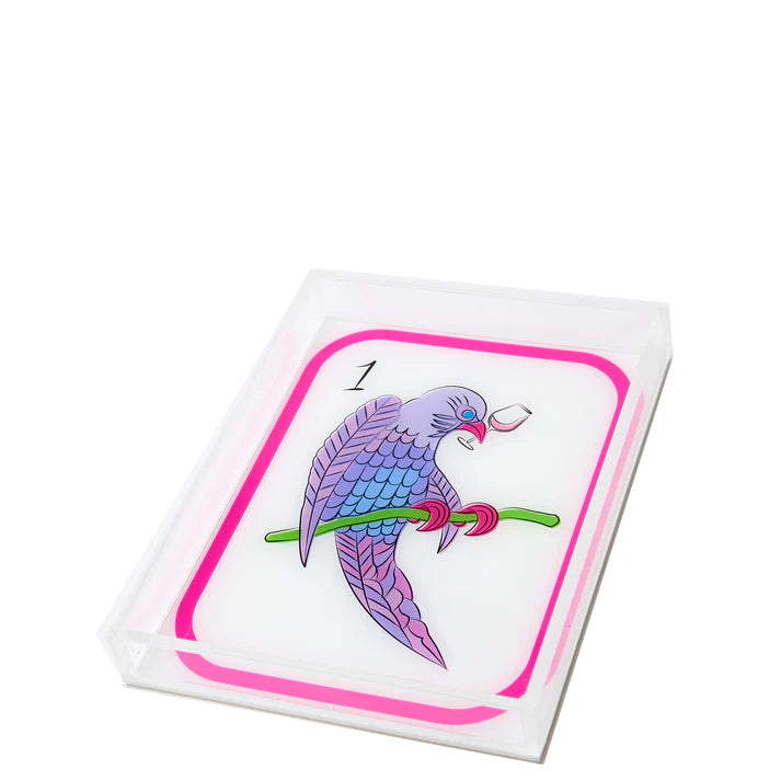 Mahjong Birdie Bam Tray