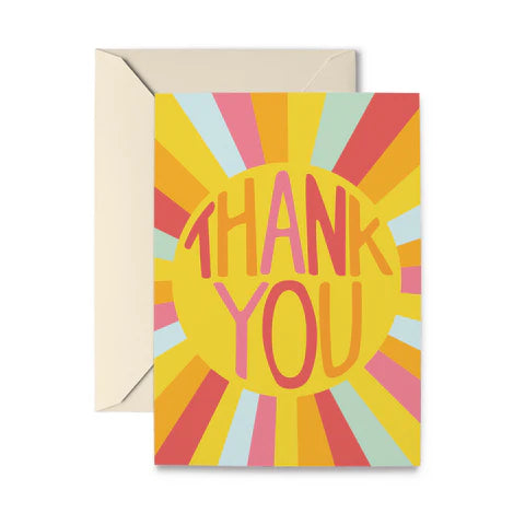 Thank You Sunshine Greeting Card w/ Envelope