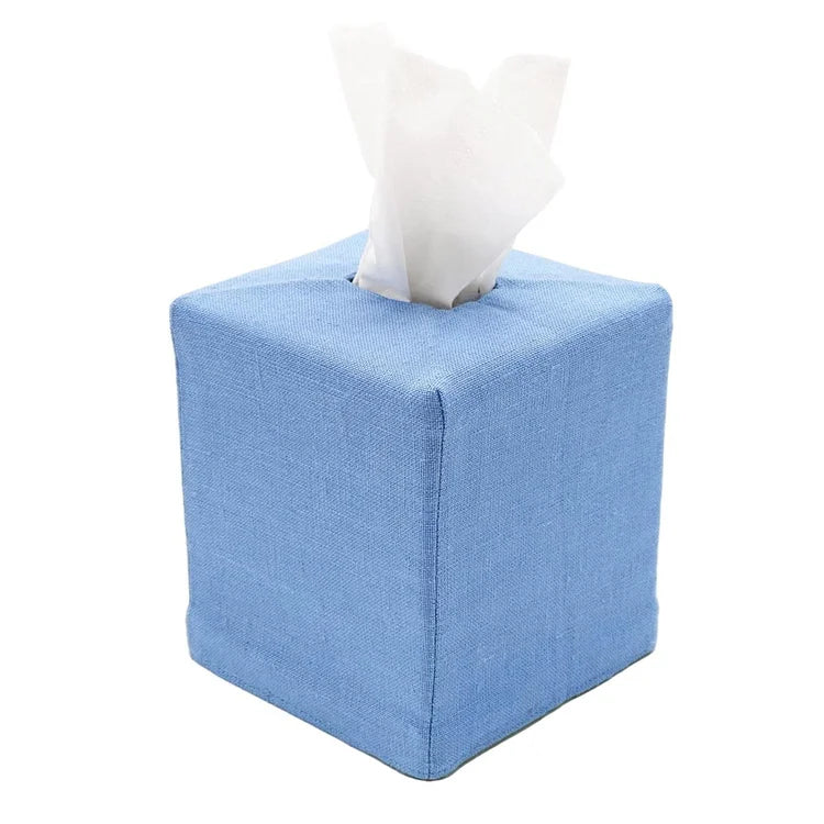 Plain Linen Tissue Box Cover