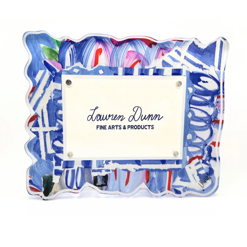 Blue Whimsy Magnetic Frame