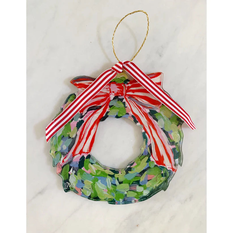 Acrylic Wreath Ornament