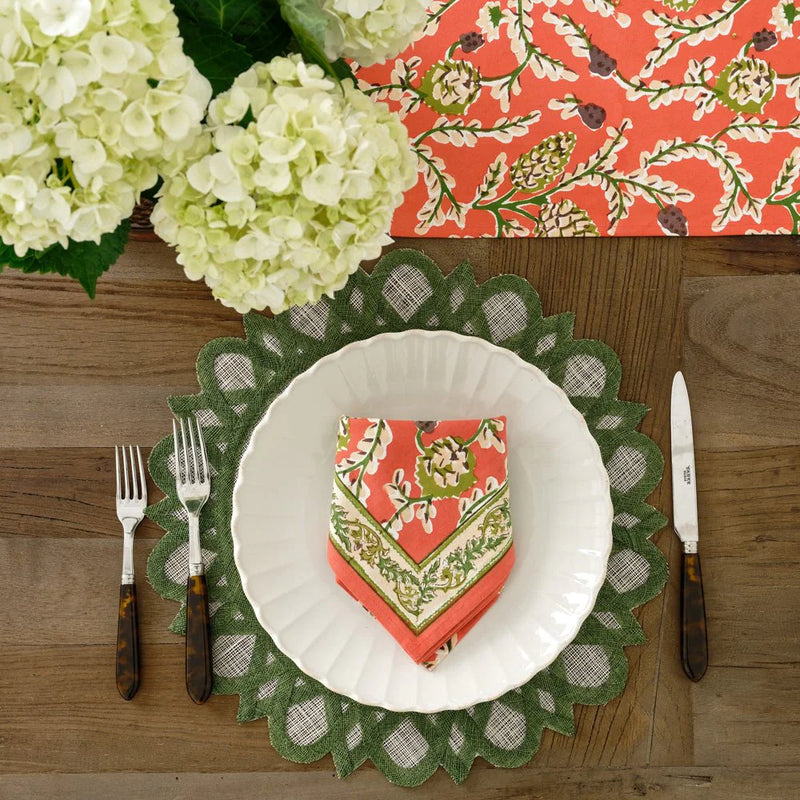 Harvest Pinecone Napkin (Set of 4)