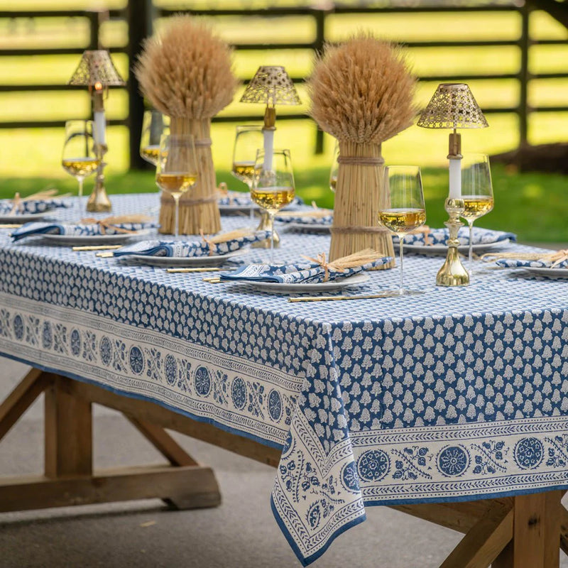 Pom Buti Denim Tablecloth