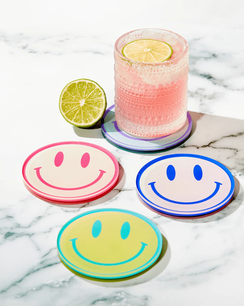 All Smiles Coasters (Set of 4)