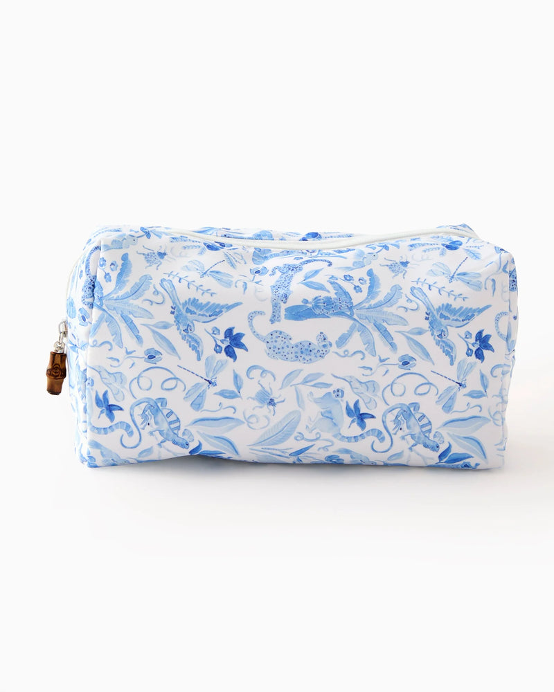 Amazon Blue Tile Storage Bag