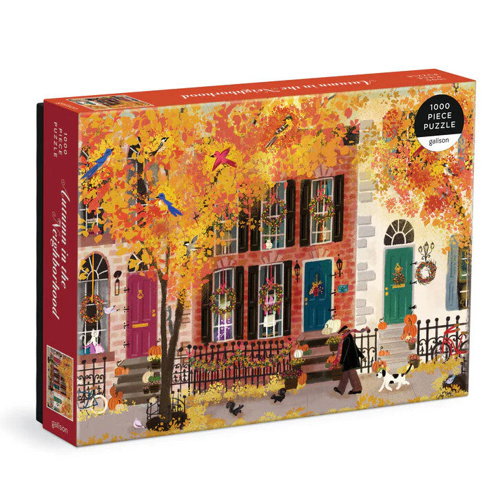 Autumn In The Neighborhood Puzzle