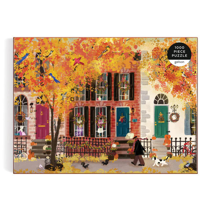 Autumn In The Neighborhood Puzzle