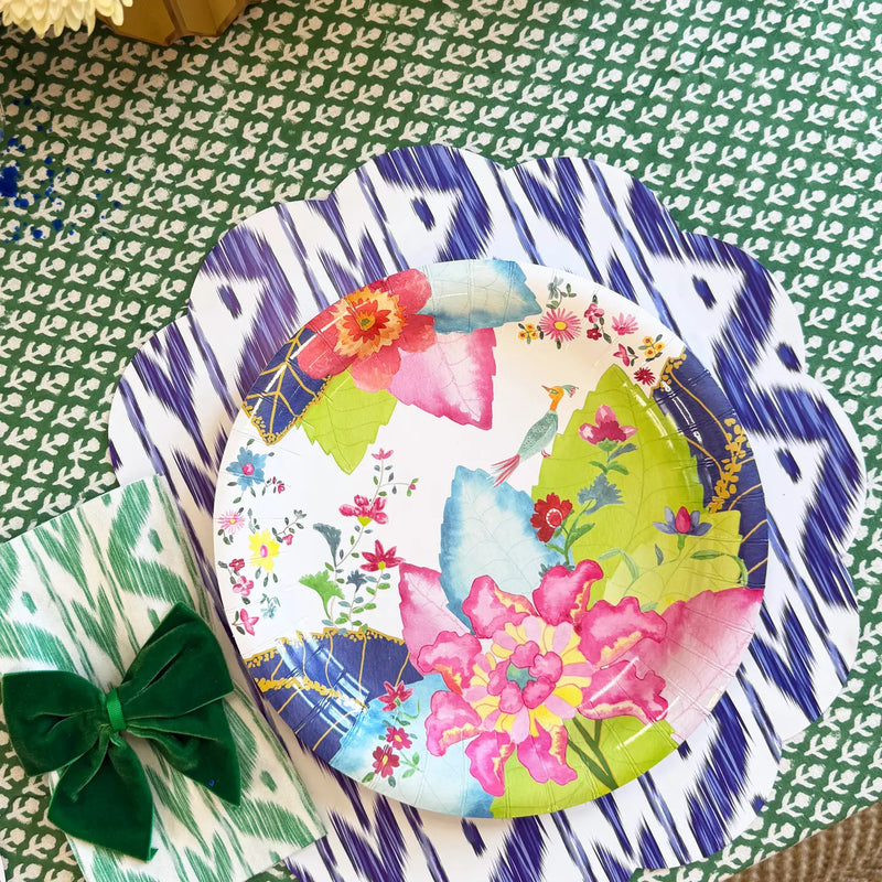 Tobacco Leaf Heavy Duty Paper Plate