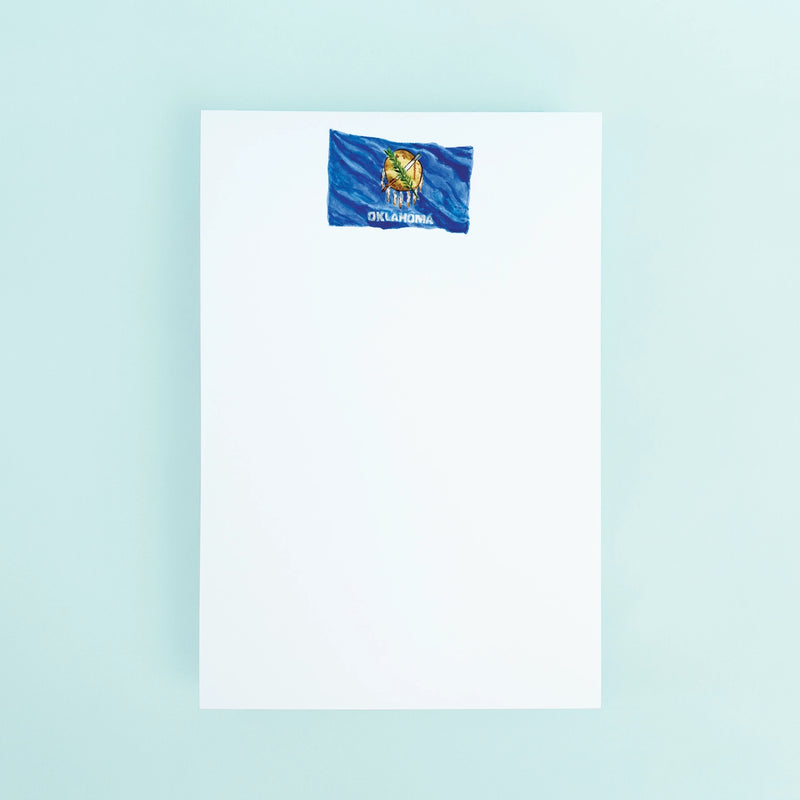 Oklahoma Flag Notepad