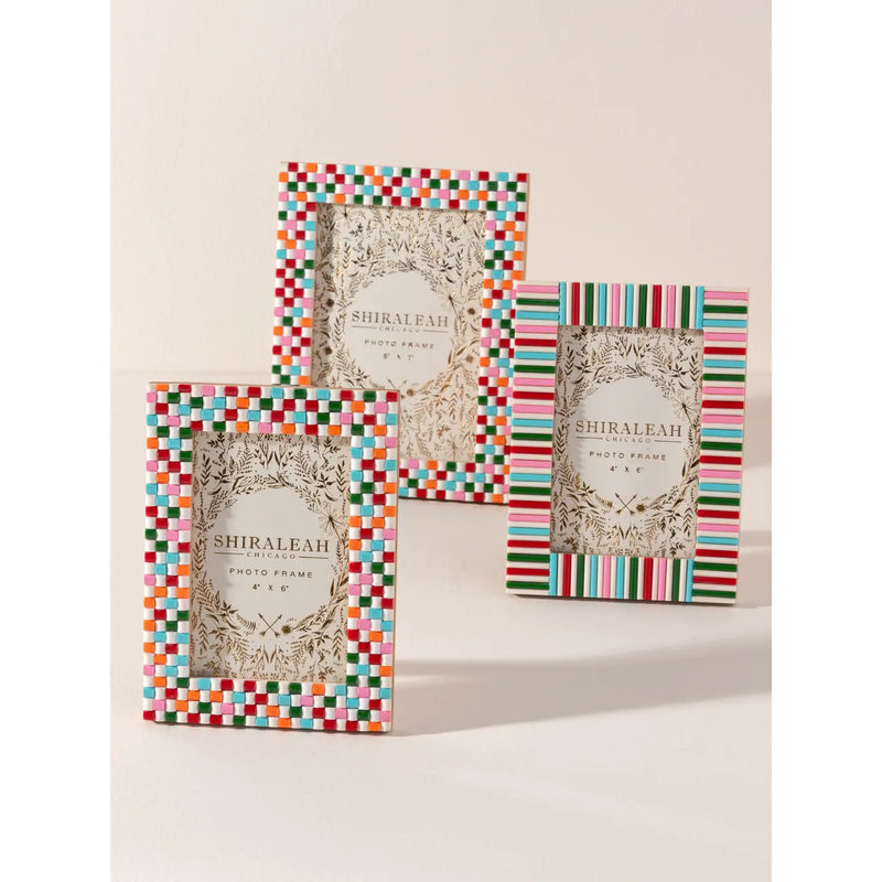 Viva Mosaic Stripes Frame
