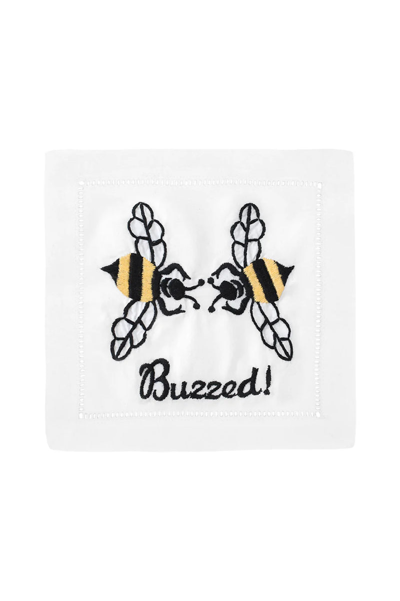 August Morgan Cocktail Napkins S/4