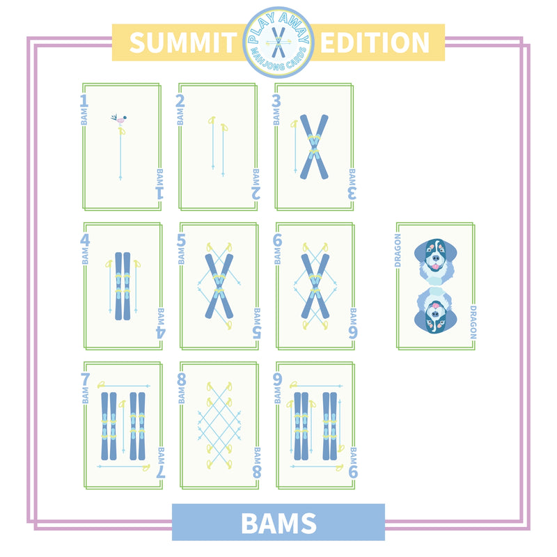 Play Away Mahjong Cards: Summit Mountain