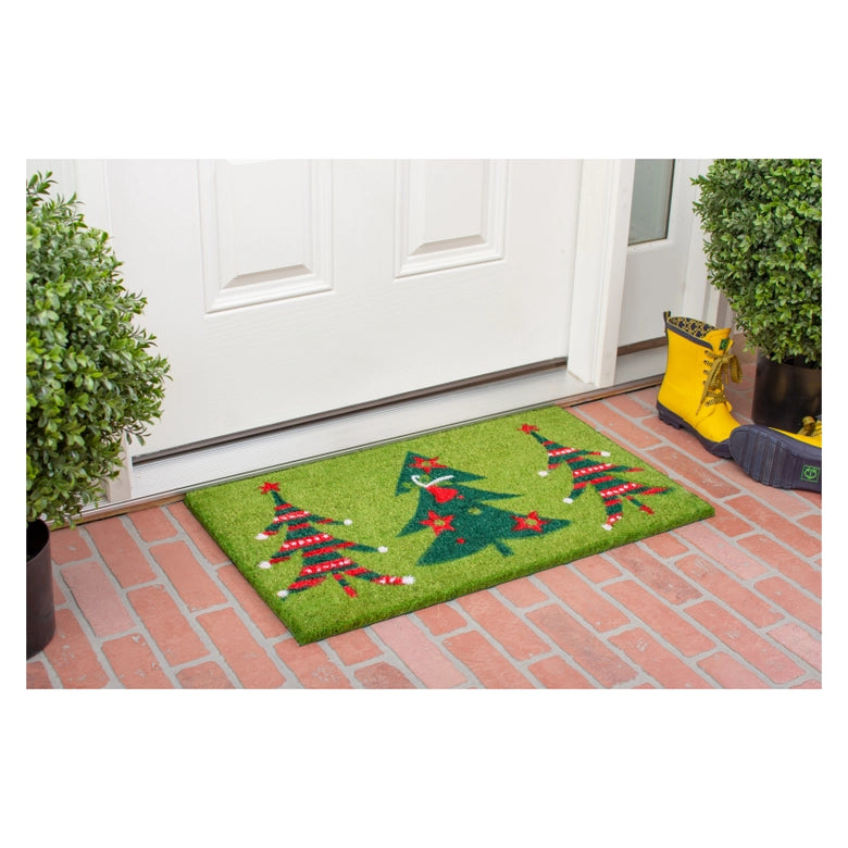 Christmas Trio Doormat