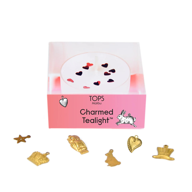 Charmed Tea Light Candle - Valentine&