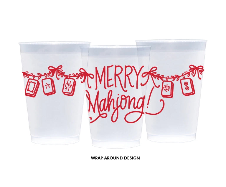 Merry Mahjong Frost Flex Cups