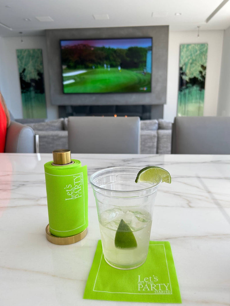 Margarita Madness Cocktail Napkin Roll