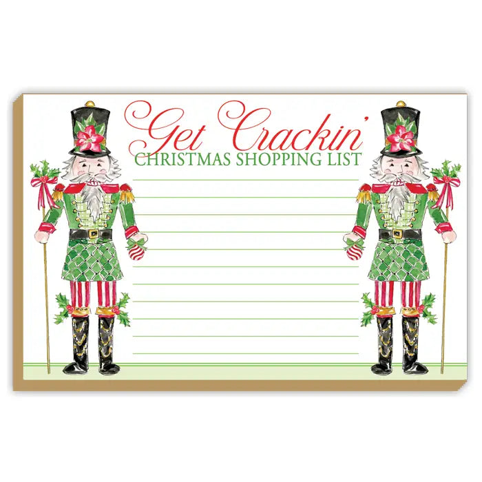 Get Crackin Nutcracker Luxe Large Notepad