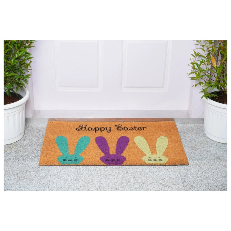 Easter Bunnies Doormat | 18" x 30"