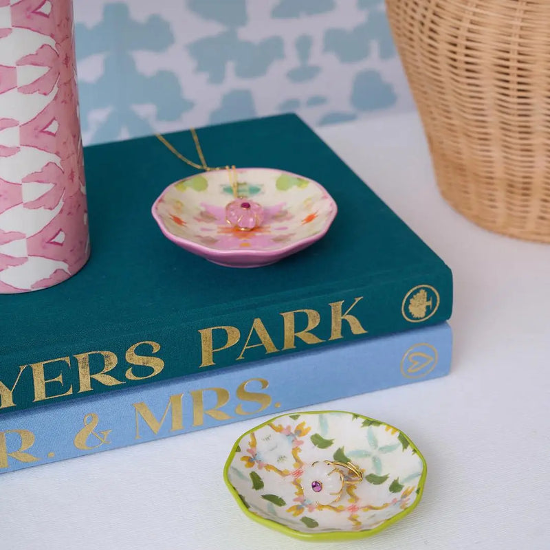 Dogwood Ceramic Ring Dish