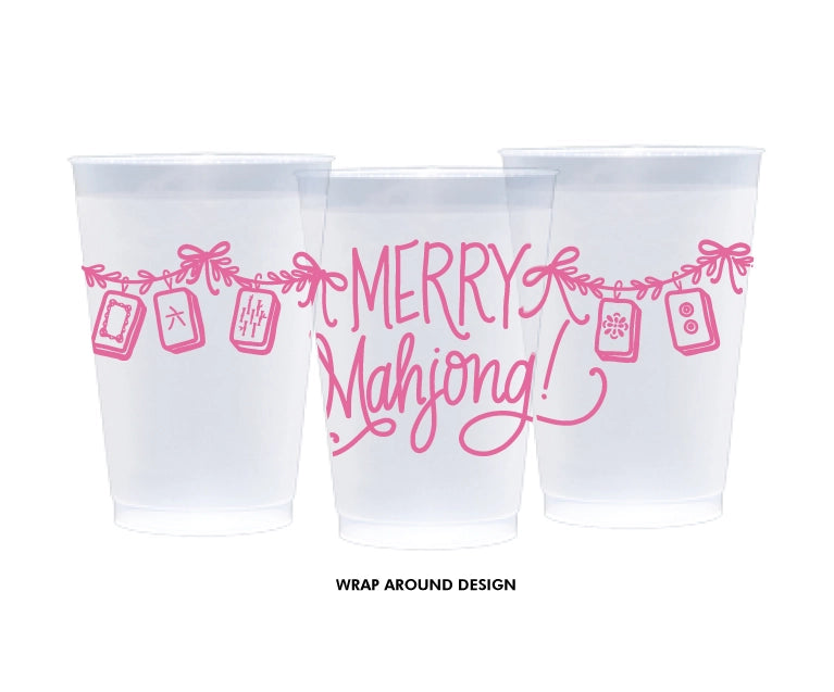 Merry Mahjong Frost Flex Cups