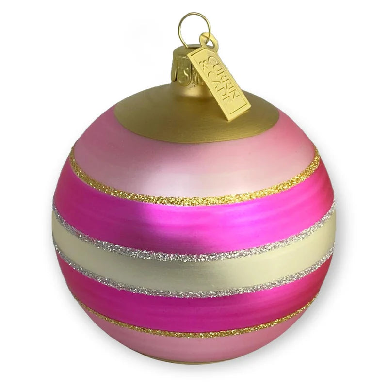 Horizontal Stripes (Large) Ornament