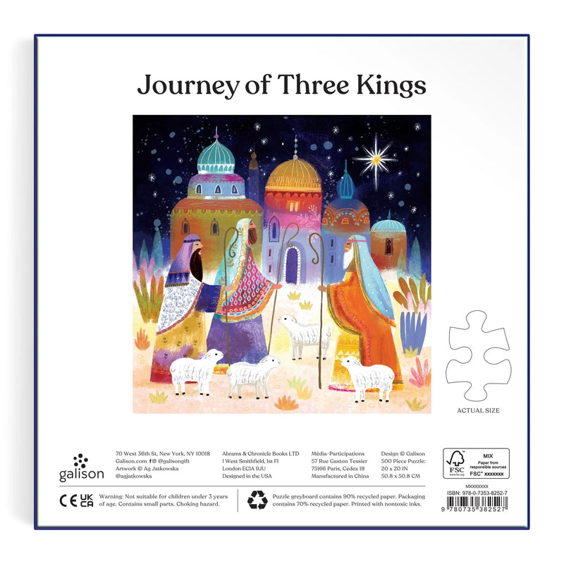 Journey Of Three Kings 500 Piece Puzzle