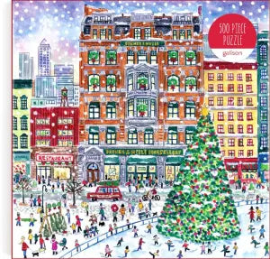 Christmas at Union Square puzzle (500 pieces)