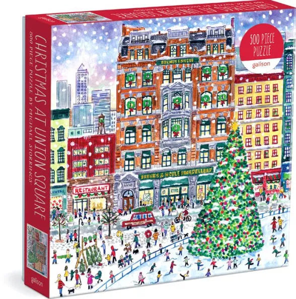 Christmas at Union Square puzzle (500 pieces)