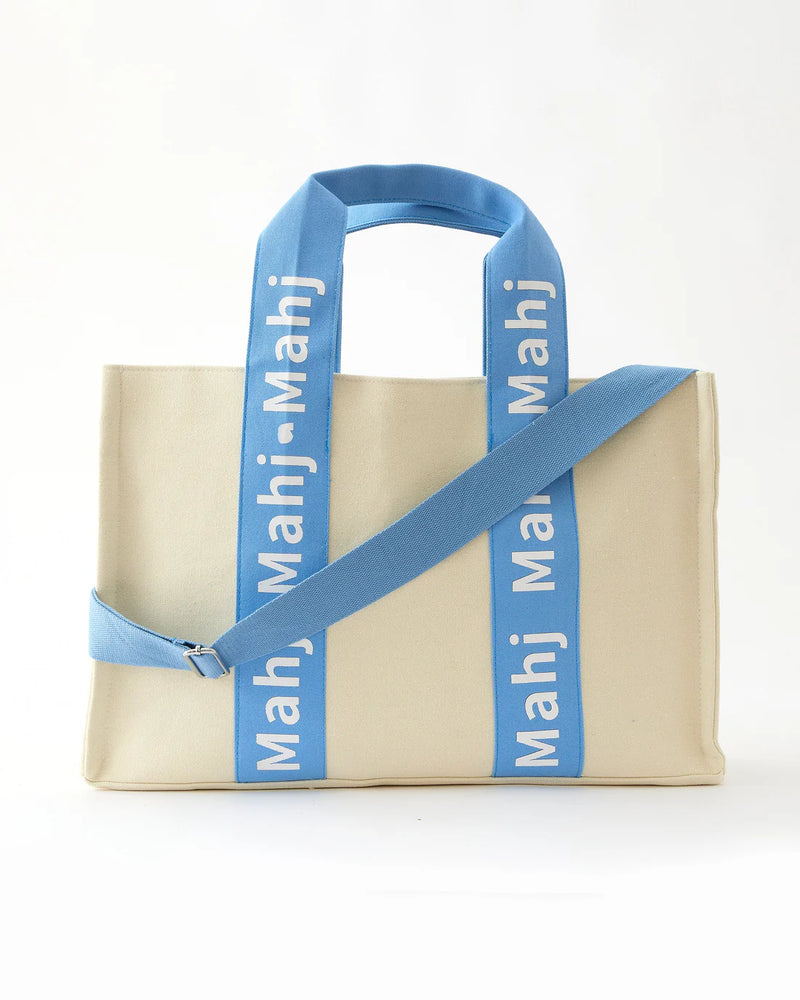 Light Blue Mahj It All Bag