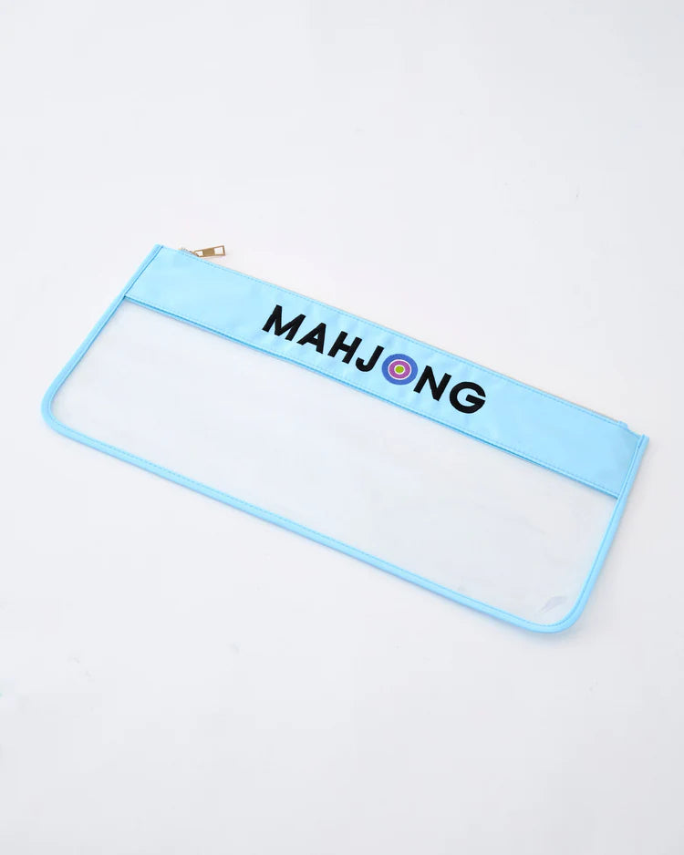 Light Blue Stitched Mahjong