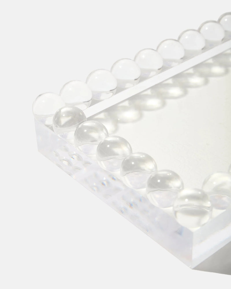 Medium Bubble Lucite Tray